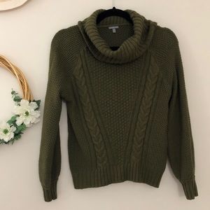 Charlotte Russe Olive Green Sweater